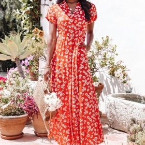 Button Down Maxi Dress